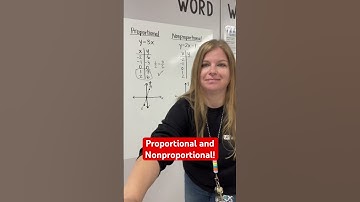 Proportional and nonproportional #math #iteachalgebra #mathteacher #algebra1 #teacher