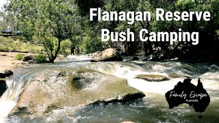 Flanagan Reserve Bush Camping Scenic Rim SEQ River Camp Pet Friendly