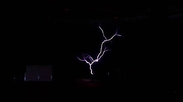 Tesla Coil Streamers  OSU High Voltage Engineering Lab