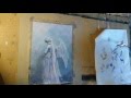 Painting a Weeping Angel