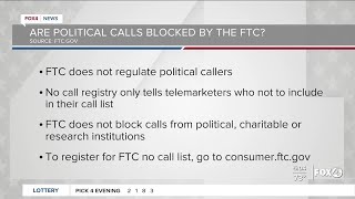 Text spam messages and political calls