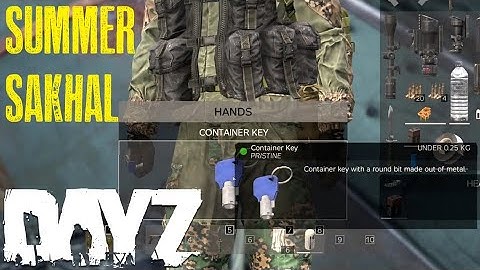 NEW Summer Sakhal SHIPWRECK And Container KEY Location DayZ