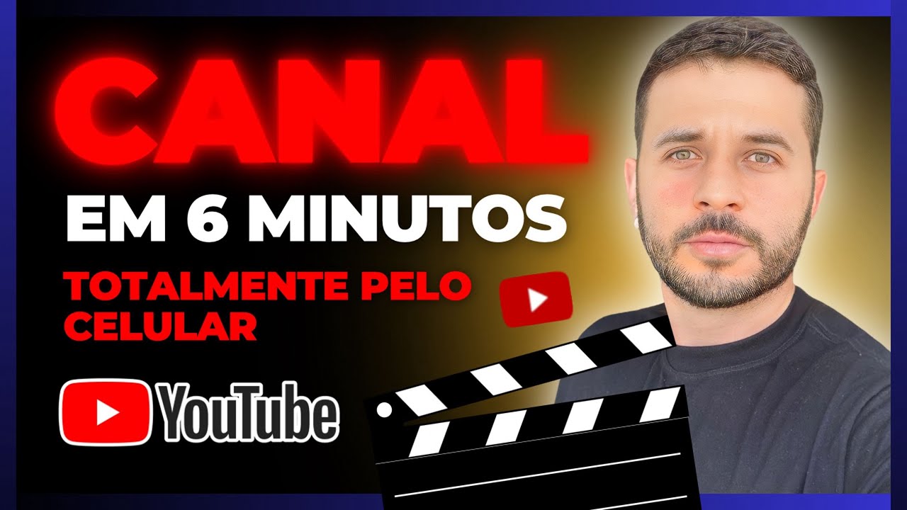 Como Criar um Canal No Youtube Pelo Celular | Passo a Passo - YouTube
