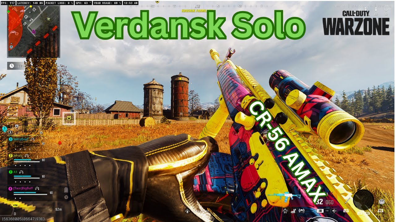 CALL OF DUTY  |  WARZONE SOLOS  |  VERDANSK
