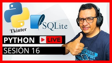 Crea una Aplicación Rápida en PYTHON con SQLITE y TKINTER