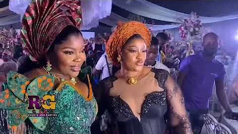 Actress Sikiratu Sindodo mother's Burial Party. RG_GIST CAPTURED THE LIT HIGHLIGHTS 🔥