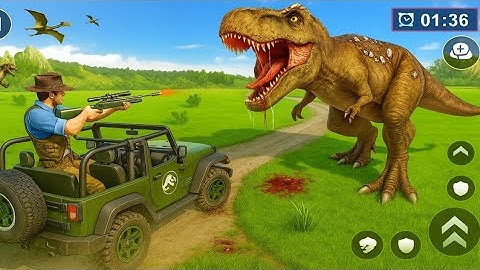 Dinosaur Hunting Game – Dinosaur Games – Android Gameplay 