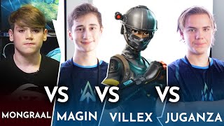 Secret Mongraal vs Atlantis Magin vs Atlantis Villex vs Atlantis Juganza - Playground Caviar