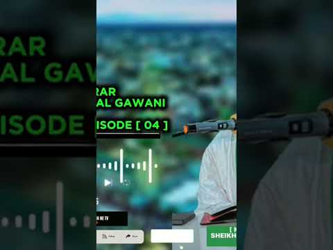FASSARAR SARIMAN WASLAL GAWANI WANDA MAULANA KHADIMUL FAIDHA SHEIKH IBRAHIM MANSUR IMAM KADUNA