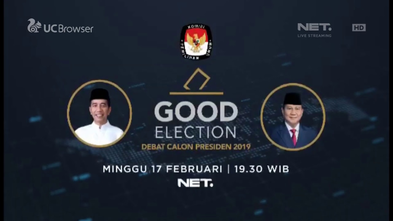 FULL LIVE STREAMING DEBAT PILPRES 2