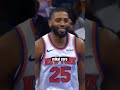 never a dull moment with mikal bridges, tbh #shorts #knicks #core #basketballshorts