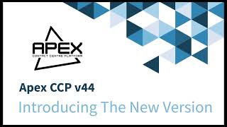 Details Apex CCP - New Features in our latest release News