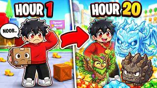 PLAYING WORLD 2 IN PET SIMULATOR ROBLOX