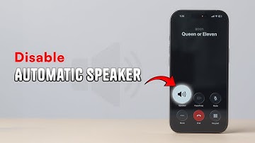 Hoe schakel ik de automatische luidspreker op mijn iPhone uit tijdens gesprekken?