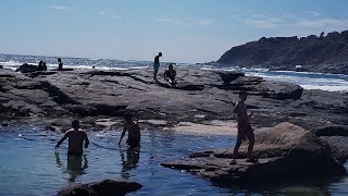 Playa El Tebo, en Horcón, REGIÓN de Valparaíso, Chile
