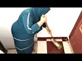 روتيني في تنظيف السلم شوفوا النتيجة هتبهركم