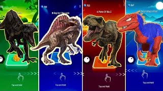 🦕Indoraptor vs Jurassic world vs The good Dinosaur vs T-Rex Spider Man | Coffin Dance 🪩