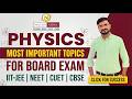 Physics Most Important Topics #cbse #cbseclass12 #physics
