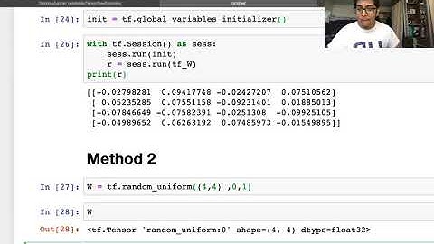 Tensorflow Variable and Place Holder #3