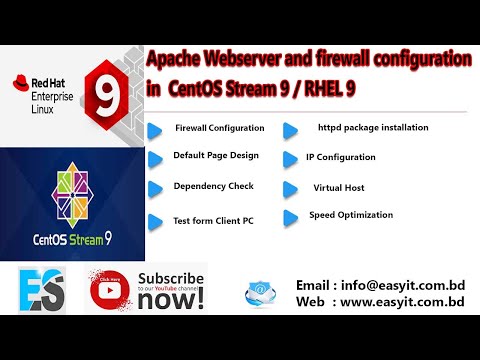 Apache HTTP Server Installation & Firewall Configuration on CentOS Stream 9/RHEL 9 | Easy Solution