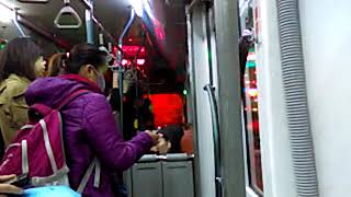 843往樹林方向路線公車路程搭乘記錄與載客實況攝影(西元2019年03月18日)捷運府中站(府中路)→光華
