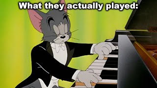 Pianos are Never Animated Correctly... (Tom & Jerry)