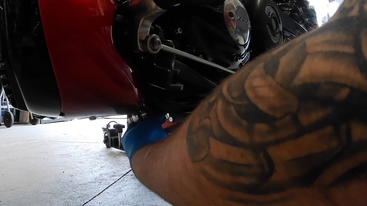 DIY Vrod Oil Change 2014 Night Rod Special YouTube