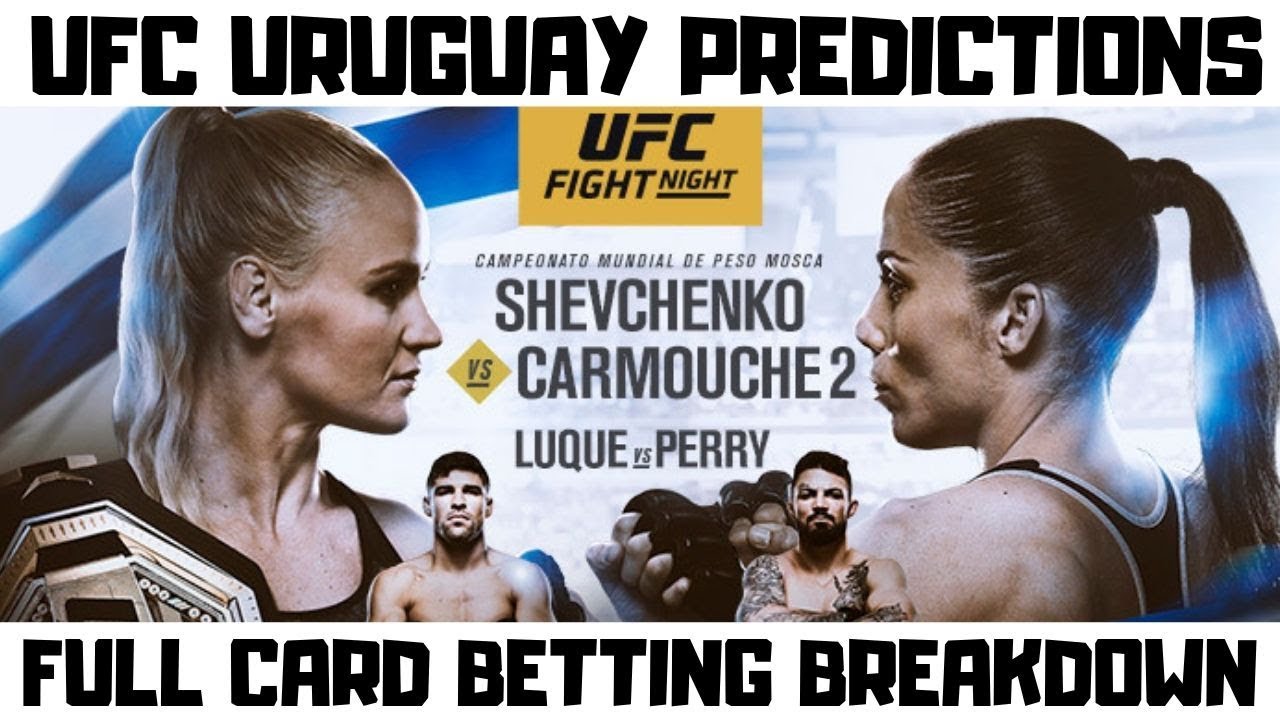 UFC Fight Night 156 start time -- Valentina Shevchenko vs. Liz Carmouche: Predictions, live stream, card, odds