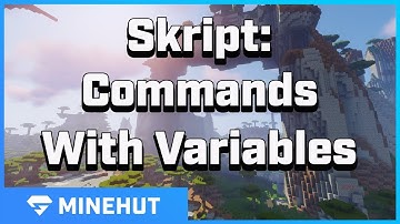 How To Use Commands With Variables In Skript | Minehut 101