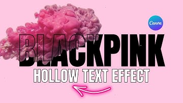 How to Outline Text in Canva (Easiest Hollow Text Effect!)
