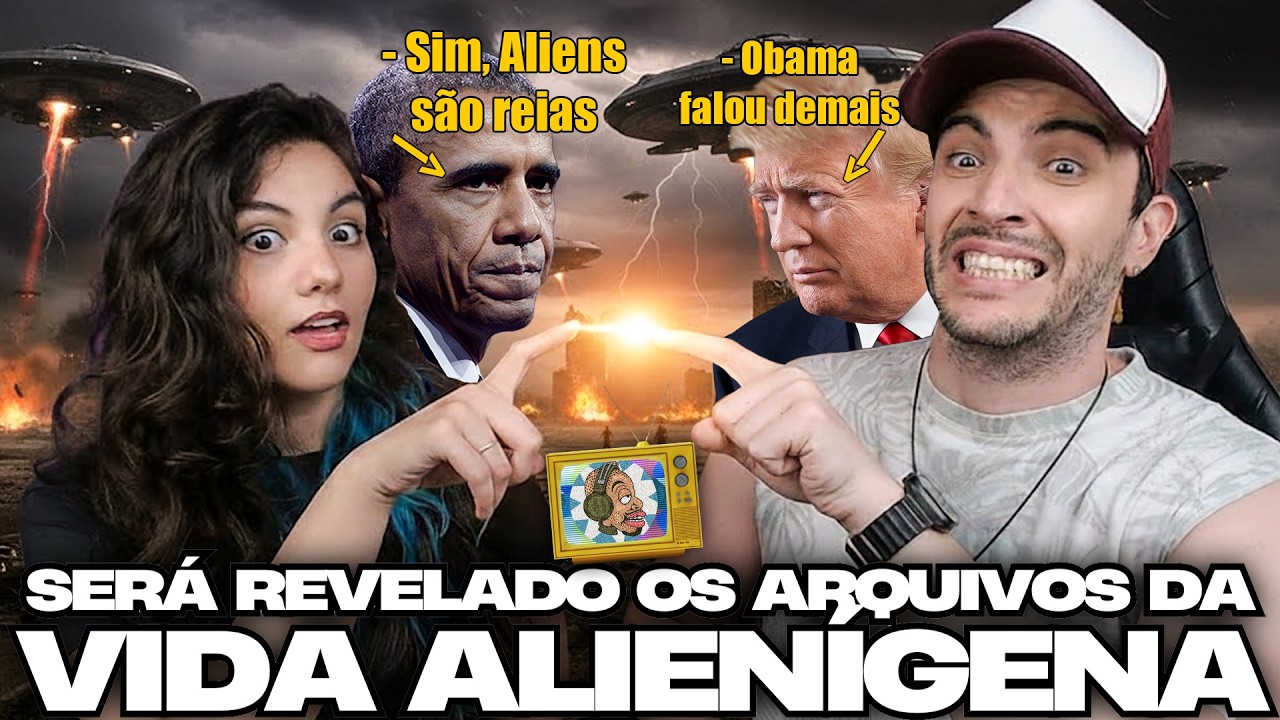 EUA anuncia que REVELERÁ SEGREDOS sobre ALIENÍGENAS - React Maicon Küster News