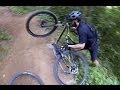 Mountain Bike Crash - Clipless Pedal FAIL