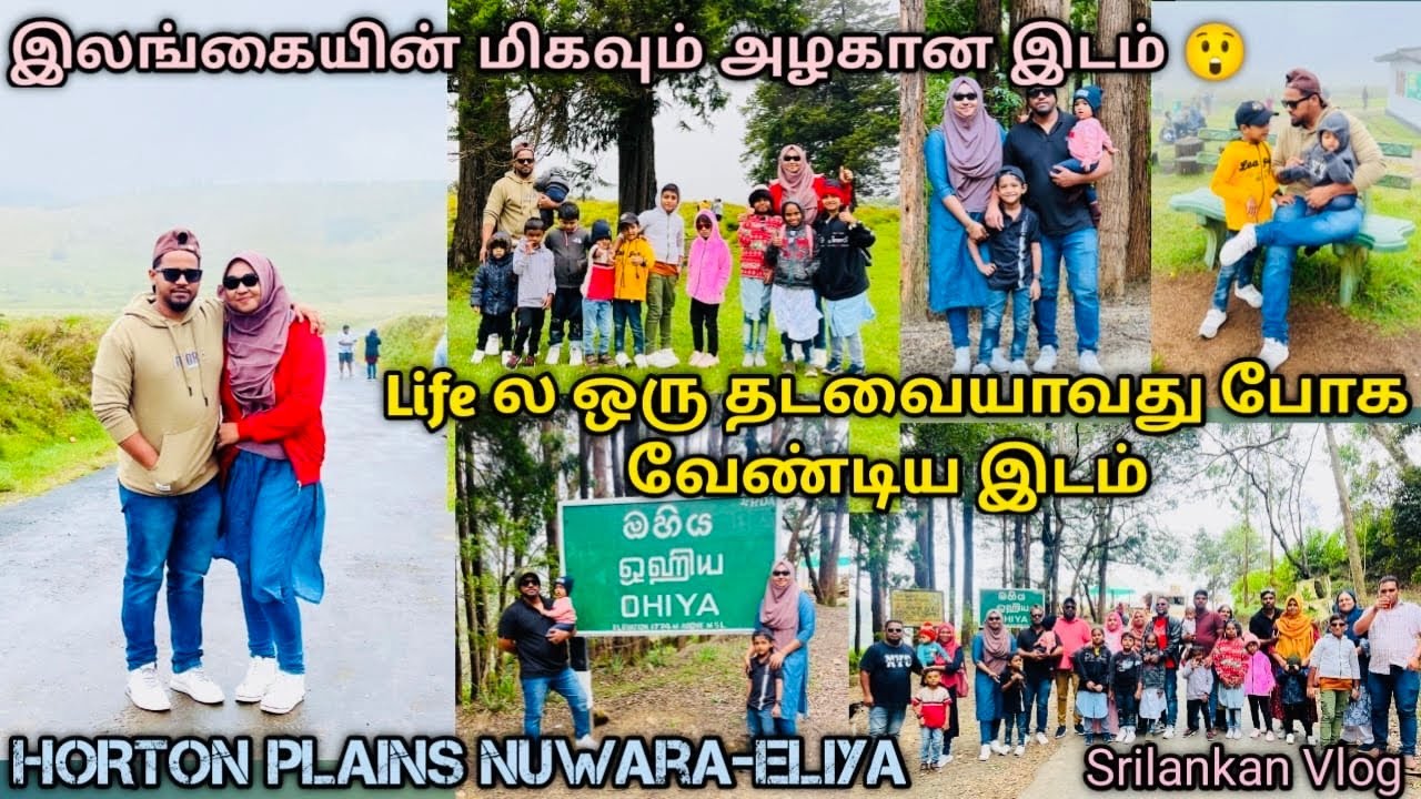 Horton Plains | lifeல ஒரு தடவையாவது போக வேண்டிய இடம் | Most beautiful place in Srilanka 🇱🇰