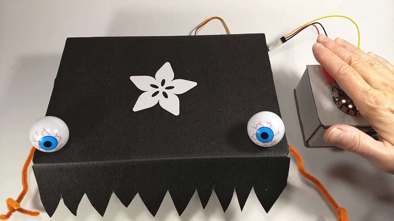 Overview | Circuit Playground Express Spooky Laughing Box