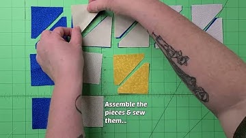 How to make the Hovering Hawks Quilt Block