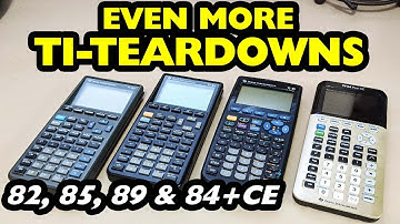 More TI Graphic Calculator Teardowns