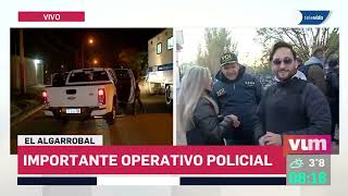 Megaoperativo policial en Las Heras en busca de los criminales más peligrosos de Mendoza