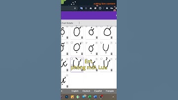 Cách Tạo Font Chữ Cá Nhân Cực Dễ Bằng Caligraphr (Ai Cũng Làm Được!) ✍️ #shorts