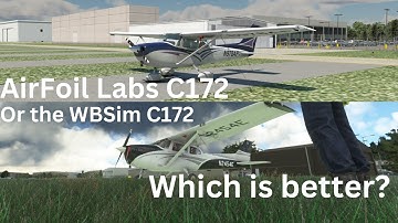 WBSim C172 or AirFoil Labs C172