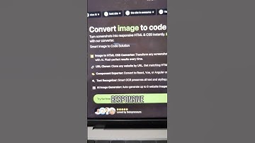 Revolutionize Coding: Convert Screenshots to Responsive HTML with AI!