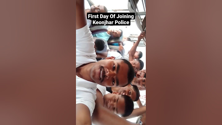 First Day Of Joining Keonjhar Police🥷 #vlogs #police #dailyvlogs