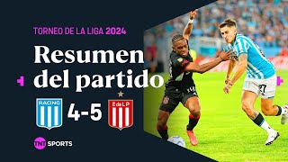 Thumbnail for ESTUDIANTES BAJÓ A RACING DE LA PELEA EN UN PARTIDAZO | #Racing 4-5 #Estudiantes | Resumen