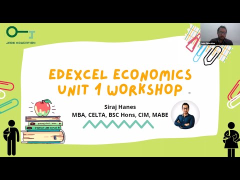 Economics Unit 1 - Edexcel Knowledge Refresher