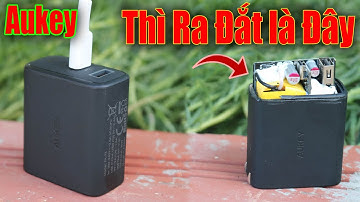 Test và Bung Cáp Sạc Aukey Dành Cho iPhone Xem Bên Trong Có Gì Mà Đắt Vậy