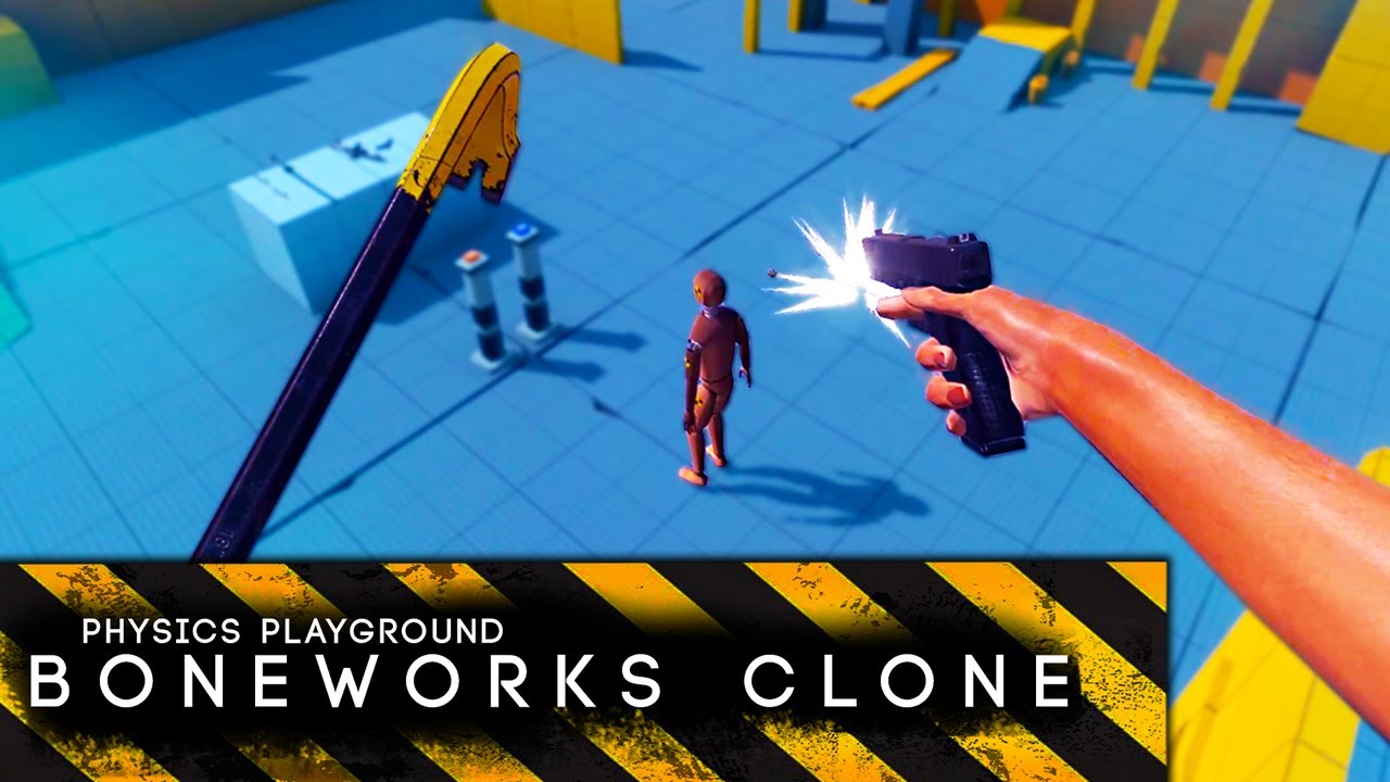 Elektrisk foder Låne Oculus Quest Boneworks Clone | Physics Playground Brand New Update! -  YouTube