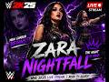 WWE 2K25 Gameplay Live Roman Reigns vs zara nightfall WWE 2K25 Gameplay Live Roman Reigns vs zara nightfall