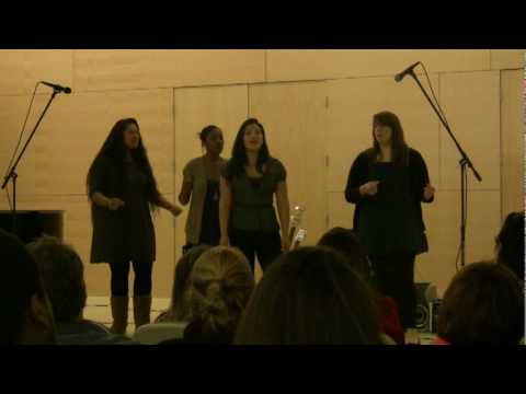 Chantel, Stacy, Brittany, & Elizabeth singing "In the Still of the Night"