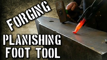 Step One: Forging the Planishing Foot Tool [The Chasing Tool Series]
