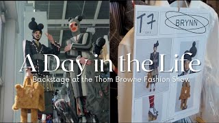 Day in the Life - backstage of the Thom Browne show