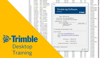 How to Check for Updates | Desktop Training | Trimble Ag Software